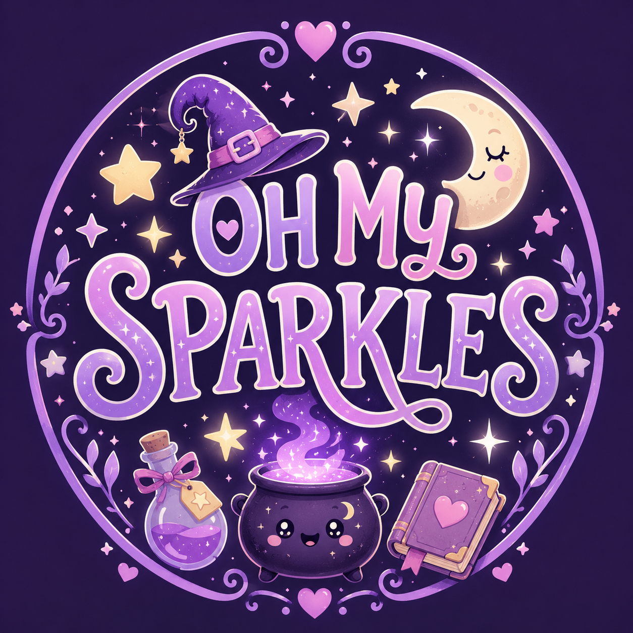Oh My Sparkles logo